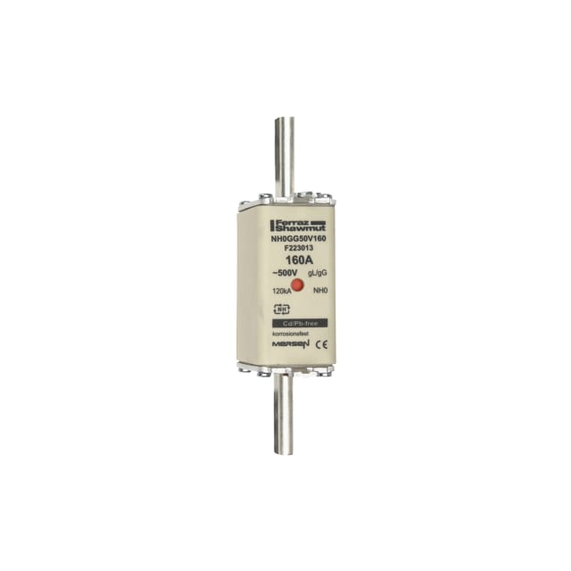 Mersen - Fusibles à couteau taille 0 gG 500V 160A - F223013 Mersen - Fusibles à couteau taille 0 gG 500V 160A - F223013