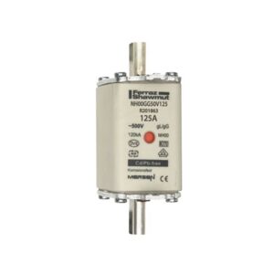 Mersen - Fusibles à couteau taille 00 gG 500V 125A - R201863