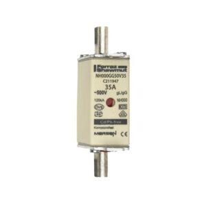 Mersen - Fusibles à couteau taille 000 gG 500V 35A - C211947