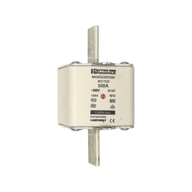 Mersen - Fusibles à couteau taille 3 gG 500V 500A - M217223 Mersen - Fusibles à couteau taille 3 gG 500V 500A - M217223