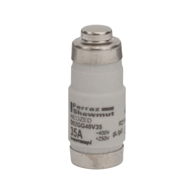 Mersen - NEOZED fusible D02 E18 35A gL-gG 400VAC/250VDC noir - R219826 Mersen - NEOZED fusible D02 E18 35A gL-gG 400VAC/250VDC noir - R219826