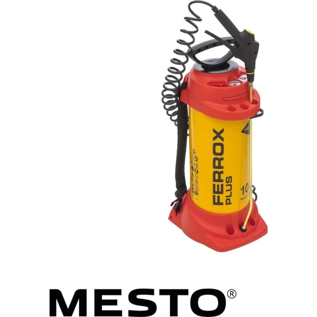 Mesto - Pulvérisateur haute pression FERROX PLUS 10 L - 6 bar - acier - MO 3585P Mesto - Pulvérisateur haute pression FERROX PLUS 10 L - 6 bar - acier - MO 3585P
