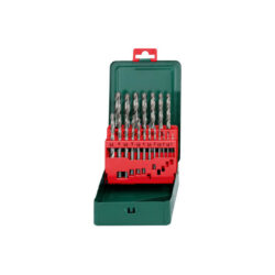 Coffret de forets HSS rectifiés, configuration visible