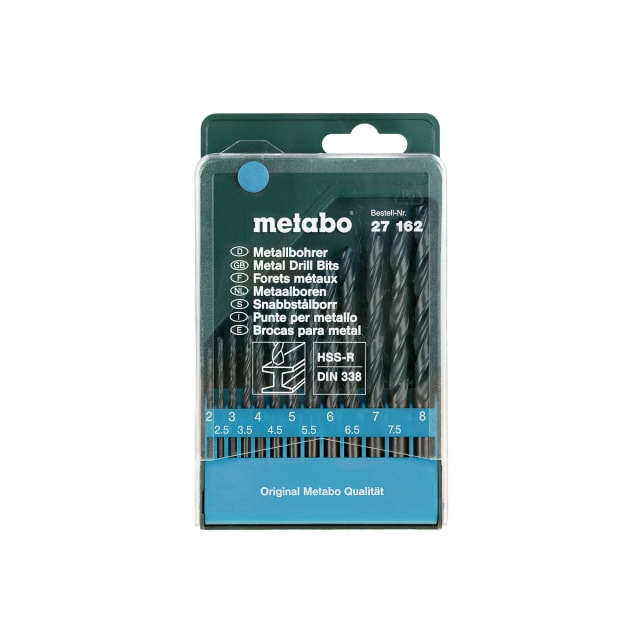 Metabo - Coffret de forets HSS-R 13 pièces - 627162000 Metabo - Coffret de forets HSS-R 13 pièces - 627162000