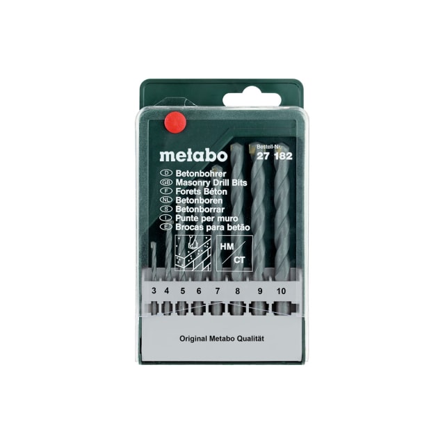 Metabo - Coffret de forets à béton Classic Metabo - Coffret de forets à béton Classic