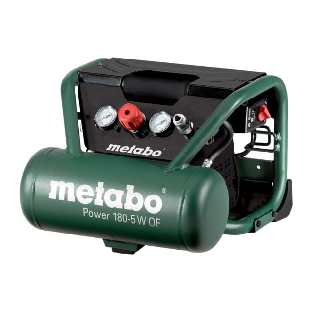 Metabo - Compresseur Power 180-5 W OF - 1100W 8bar effectif 75L/min + raccord rapide - 601531000 Metabo - Compresseur Power 180-5 W OF - 1100W 8bar effectif 75L/min + raccord rapide - 601531000