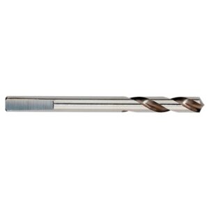 Foret pilote HSS-G 6,35 mm pour scie cloche avec queue hexagonale et pointe hélicoïdale