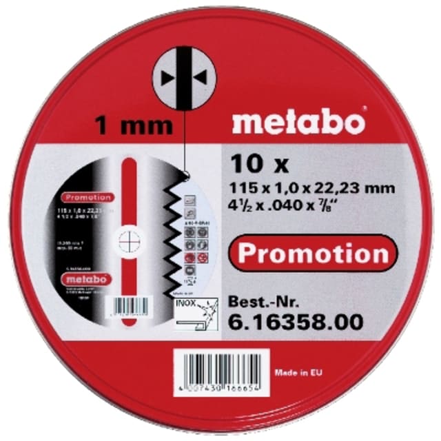 Metabo - Meule de tronçonnage Metabo - Meule de tronçonnage