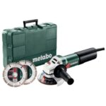 Metabo - Meuleuses d'angle WQ 1100-125 Set (2x dia) - 610035510