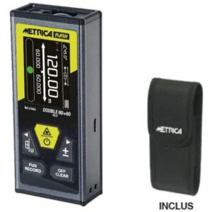Metrica - Mesureur de distance Alu 60+60 - MET616626