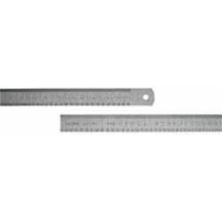 Détails visibles de Règle demi-rigide inox graduée 1000 mm 25133 pour Mesure, traçage et marquage