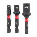 Milwaukee - Adapteur Shockwave set - 3pc - 4932479228