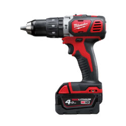 Milwaukee - Perceuse à percussion M18 BPD-402C + 2x 4