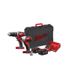 Milwaukee - Powerpack (M18 BPD + M18 BID + 2x 4
