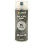 Motip - MOTIP PEINTURE RAL INDUSTRIAL BLANC SIGNALISATION 400 ML - MOT07037