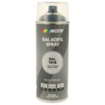 Motip - MOTIP PEINTURE RAL INDUSTRIAL GRIS ANTHRACITE RAL 400 ML - MOT07020