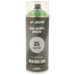 Motip - MOTIP PEINTURE RAL INDUSTRIAL VERT JAUNE RAL 6018 400 ML - MOT07127