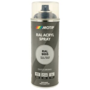 Motip - SP.400ML.KOMBI/RAL9005 GLZWART - MOT07236