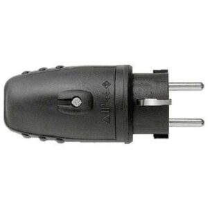 N & L - N&L Fiche mâle caoutchouc IP44 - NL2495