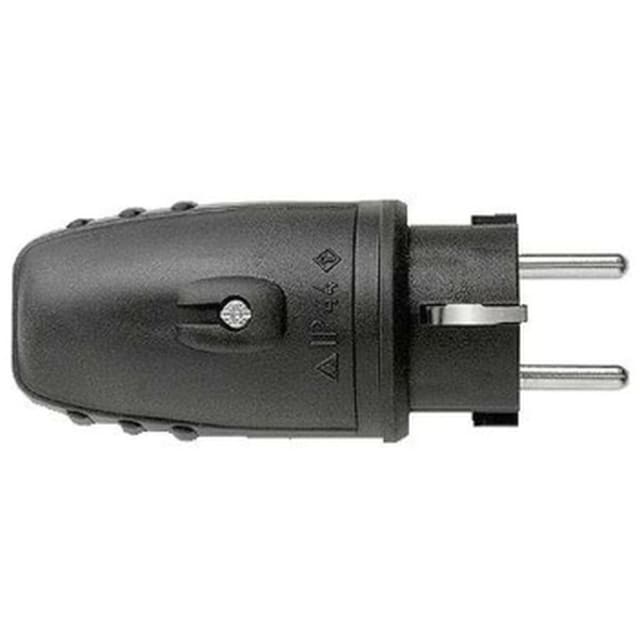 N & L - N&L Fiche mâle caoutchouc IP44 - NL2495 N & L - N&L Fiche mâle caoutchouc IP44 - NL2495