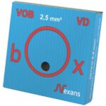 NEXANS - VOB H07V-U fil PVC massif 750V Eca 70°C Blue mm² - 10533331