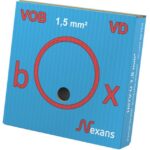 NEXANS - VOB H07V-U fil PVC massif 750V Eca 70°C Blue mm² - 10567006