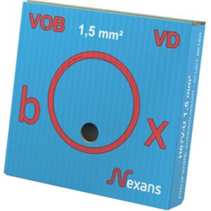 NEXANS - VOB H07V-U fil PVC massif 750V Eca 70°C Blue mm² - 10567006