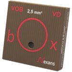 NEXANS - VOB H07V-U fil PVC massif 750V Eca 70°C Brun mm² - 10533332