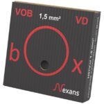 NEXANS - VOB H07V-U fil PVC massif 750V Eca 70°C Noir mm² - 10533330