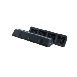 Support au sol en caoutchouc noir pour pompe à chaleur 450x160x90 mm