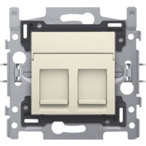 NIKO - 2 CONN. RJ45 UTP CAT5E + FINITION