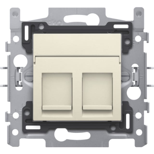 NIKO - 2 CONN. RJ45 UTP CAT5E + FINITION NIKO - 2 CONN. RJ45 UTP CAT5E + FINITION
