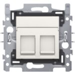 NIKO - 2 CONN. RJ45 UTP CAT5E + FINITION