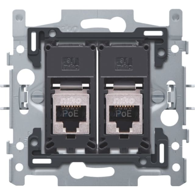 NIKO - 2 CONNEXIONS RJ45 STP - 170-66167 NIKO - 2 CONNEXIONS RJ45 STP - 170-66167
