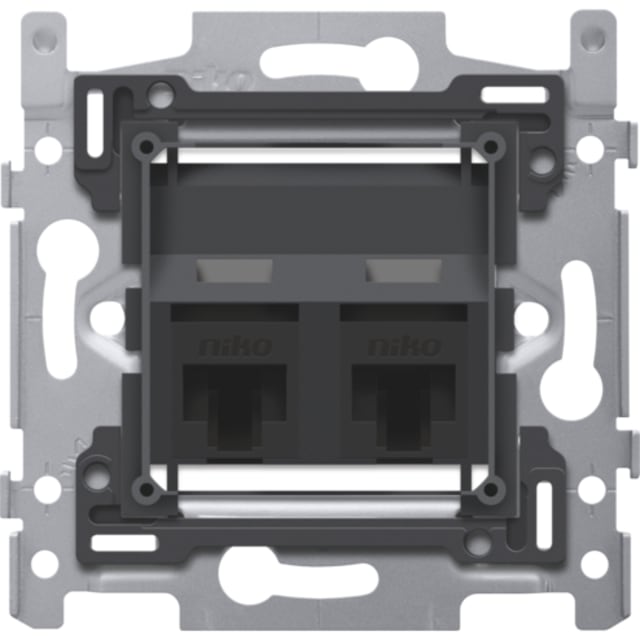 NIKO - 2 CONNEXIONS RJ45 UTP CAT. 6 NIKO - 2 CONNEXIONS RJ45 UTP CAT. 6