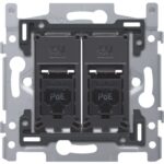 NIKO - 2 RJ45 UTP CAT6 POE
