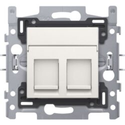 NIKO - 2 RJ45-connexions STP Cat. 5E - 101-66156