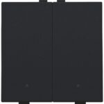 NIKO - 2-voudige drukknop met leds en comfortsensoren Niko Home Control