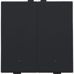 NIKO - 2-voudige drukknop met leds en comfortsensoren Niko Home Control