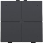 NIKO - BOUTON-POUSSOIR QUADRUPLE AVEC LED ET CAPTEURS DE CONFORT - 122-52204