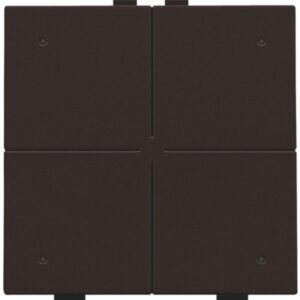 NIKO - BOUTON-POUSSOIR QUADRUPLE AVEC LED ET CAPTEURS DE CONFORT - 124-52204
