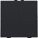 NIKO - BOUTON-POUSSOIR QUADRUPLE AVEC LED ET CAPTEURS DE CONFORT - 161-52204
