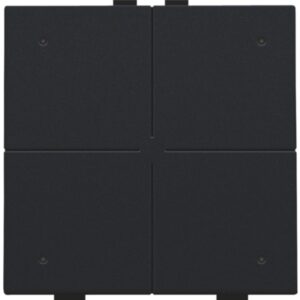 NIKO - BOUTON-POUSSOIR QUADRUPLE AVEC LED ET CAPTEURS DE CONFORT - 161-52204