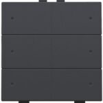 NIKO - BOUTON-POUSSOIR SEXTUPLE AVEC LED ET CAPTEURS DE CONFORT - 122-52206