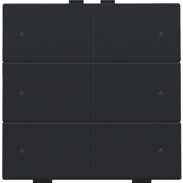 NIKO - BOUTON-POUSSOIR SEXTUPLE AVEC LED ET CAPTEURS DE CONFORT - 161-52206 NIKO - BOUTON-POUSSOIR SEXTUPLE AVEC LED ET CAPTEURS DE CONFORT - 161-52206