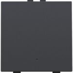 NIKO - BOUTON-POUSSOIR SIMPLE AVEC LED ET CAPTEURS DE CONFORT - 122-52201