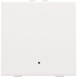 NIKO - BOUTON-POUSSOIR SIMPLE AVEC LED ET CAPTEURS DE CONFORT - 154-52201