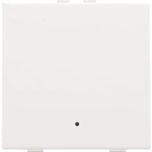 NIKO - BOUTON-POUSSOIR SIMPLE AVEC LED ET CAPTEURS DE CONFORT - 154-52201