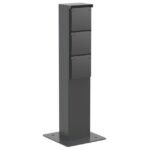 NIKO - Borne de jardin avec 3x prises 2P+T et plaque de base
