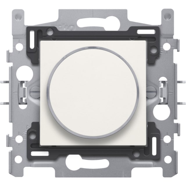 NIKO - Bouton poussoir 6A 250V AC avec anneau translucide et LED ambre NIKO - Bouton poussoir 6A 250V AC avec anneau translucide et LED ambre